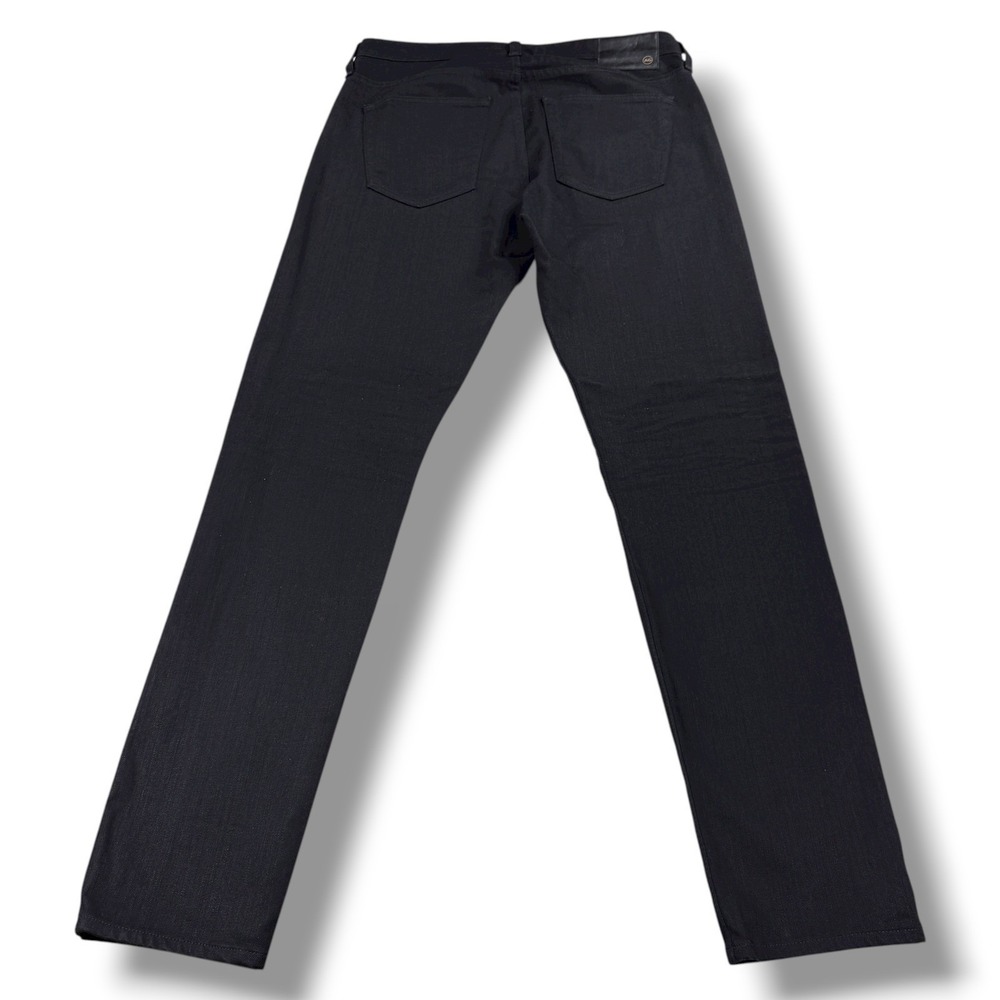 AG Adriano Goldschmied The Clyfton Relaxed Straight Jeans Mens 32x33 Black - Picture 2 of 13